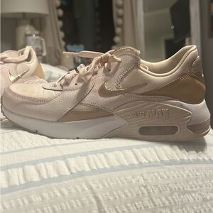 Nike Women's Air Max Sneakers - Light Pink and Brown